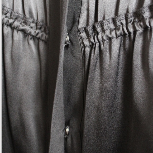 ATM Black Cami Silk Casual Dress - Picture 8 of 8